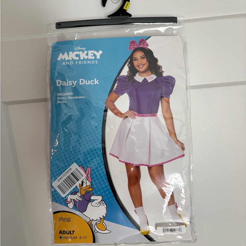 Spirit Daisy Duck Women’s Costume - Purple and White
